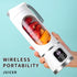 Mini Portable Electric Fruit Juicer.